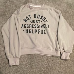 women’s crew neck sweater